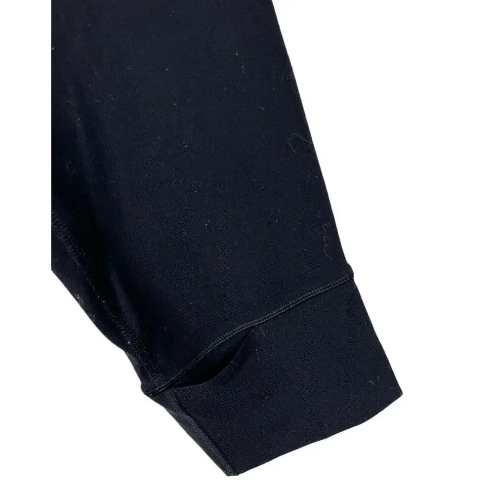 Lululemon Black Capri Leggings Unknown Size Refer To Measurements Yoga Women’s